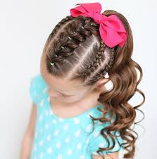 какую причёску можно сделать на выпускной 4 класс фото Hair Braid Kids Long Girl Hairstyles Hair Styles Kids Hairstyles