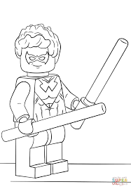 Lego Nightwing Coloring Pages Lego Coloring Pages Batman Coloring Pages Lego Coloring