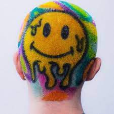 Dissolve Created By Sampepper Popular Songs On Tiktok Shaved Hair Designs Shaved Hair Dyed Hair Men