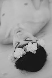 Aesthetic Black And White Boy Drawings Boy Flowers And Black And White Image Boys Wearing Makeup Angel Aesthetic Crown Aesthetic