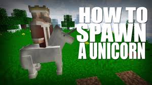 I hope i fixed the bug which doesn't generate the biom, if you can't find the biom, you can make a customized world and set the biom to null. Minecraft How To Spawn A Unicorn No Mods No Addon Youtube