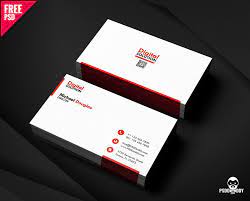 Add your business name, contact details, and other relevant information, and select the font style you want. Free Simple Business Card Psd Template Psddaddy Com