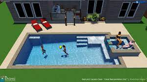 Pools and spas done right, sanford, north carolina. 15 X 30 Freeform Backyard Vacation Backyard Pool