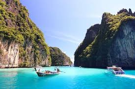 Full Day Tour Of Phi Phi Island By Big Boat From Rassada Pier Phuket Island Tour Day Tours Beautiful Places To Visit