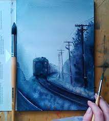 Wonderful Watercolour Painting By Daria Art 5 Follow Our Art Assistant Page Artsy Nights For A Chance To Be Mentioned In O Art Painting Art Watercolor Art