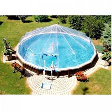 Sun Dome Above Ground Round Indoor Outdoor Pool Above Ground Swimming Pools Backyard Trampoline