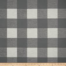Black And White Buffalo Check Fabric Artistry Buffalo Check Jacquard Grey White Buffalo Plaid Pattern Buffalo Check Pillows Buffalo Check