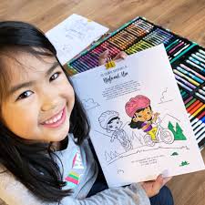 Make a fun coloring book out of family photos wi. Free Personalized Coloring Books For Hundreds Of Thousands Of Children Quarantined Across The World Hooray Studios