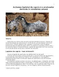Check spelling or type a new query. Doc AcÅ£iunea Laptelui De CaprÄƒ Si A Produselor Derivate In SÄƒnÄƒtatea UmanÄƒ Gabriela Maria Grama Academia Edu