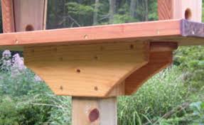 Free standing 4x4 bird feeder post plans. Hurley Byrd Bird Feeder Large Pole Mounts For 4x4 Posts