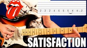 How To Play Satisfaction On Electric Guitar Rolling Stones Video Tab Tutorial Tcdg Youtube Electric Guitar Guitar Rolling Stones Videos