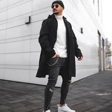See more ideas about mens outfits, turtleneck outfit, men casual. White Turtleneck With Black Hoodie Outfits For Men 5 Ideas Outfits Lookastic