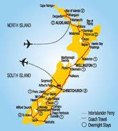 This Map Shows Our Tour Itinerary But In Reverse We Flew To Christchurch And Then Traveled Over To M Map Of New Zealand New Zealand Holidays New Zealand Tours