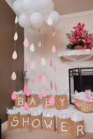 Showering Cloud For Gift Table Creative Baby Shower Themes Creative Baby Shower Baby Shower Diy