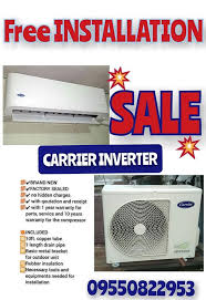 Some of the units have two parts or components which can be placed indoors and outdoors. Split Type Aircon Carrier Inverter Free Installation Tv Home Appliances Air Conditioning And Heating On Carousell