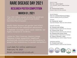 Dodd was at a church thinking. Research Poster Exhibition On Rare Disease Day 2021 Centre For Omic Sciences Islamia College Peshawar March 1 2021 Allevents In
