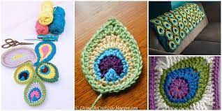 The crochet peacock square is one of my favorite (i would love to change the color) which make crochet blankets and even boots easier to make! Crochet Peacock Patterns Round Up Video