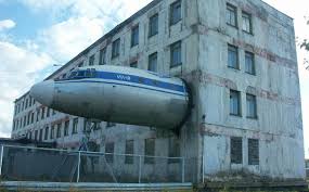 Back Of An Abandoned Building In Northern Russia X Post From R Wtf 1218x758 Abandoned Buildings Abandoned Places Unusual Buildings