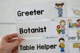 Classroom Jobs Helper Chart And Ideas Preschool Inspirations