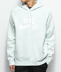 Men Blue Nike Sb Icon Light Blue Hoodie Nike Sb Sale Official Shop