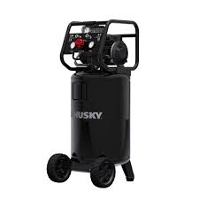 Husky 20 Gal Vertical Oil Free Electric Air Compressor 0332013 The Home Depot Electric Air Compressor Oil Free Air Compressor