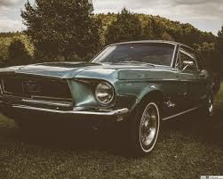 96 ford mustang desde $ 35,000 mxn. Descargar Fondo De Pantalla Estacionado Gris Clasico Ford Mustang Durante El Dia Hd
