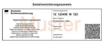 The united states social security administration (ssa) is an independent agency of the u.s. Social Security Number Mygermanexpert