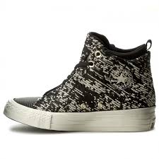 The converse chuck taylor all star platform sneaker flirts with feminine construction. Sneakers Converse Ctas Selene Winter Knit Mid 553355c Black Light Gold Gret Sneakers Low Shoes Women S Shoes Efootwear Eu