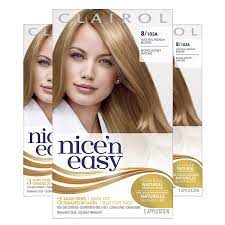 This natural, warm, and soft look is perfect for women with darker complexions. Buy Clairol Nice N Easy Permanent Hair Dye 8 Medium Blonde Hair Color 3 Count Online In Indonesia B001e95fx8