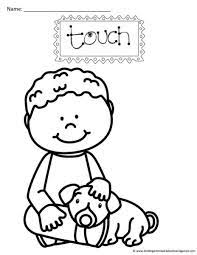 Have your students color these pages as you discuss the five senses. Free 5 Senses Coloring Pages