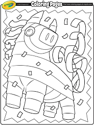 Cinco De Mayo Pinata Coloring Page Crayola Com Free Coloring Pages Coloring Pages Crayola Coloring Pages