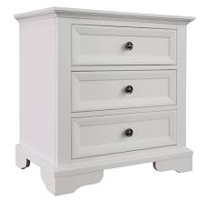 Modern styles with a difference include the briggs in black powder coated steel and white lacquered mdf while the boatwood has two drawers, four legs and a trendy coastal streak peppered with. Dodicci White Sala Bedside Table With 3 Drawers Temple Webster