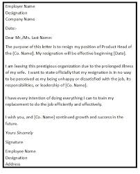 Uncategorized Reason For Leaving Job Sample Resignation Letter Cert Answer Resume Resignation Letter