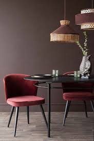 Sungkai Wood Black Oval Dining Table Rockett St George Dining Room Decor Dining Table Black Contemporary Dining Room