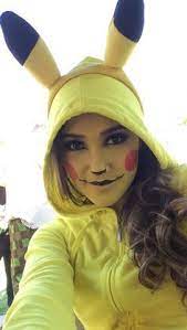 Makeup For Pikachu Costume Mugeek Vidalondon Pikachu Costume Pikachu Makeup Pikachu Face Painting