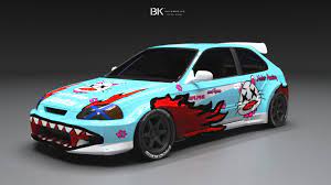 Red queen owned by kamel al'doleh from jordan. Artstation Honda Civic Ek9 Nfs Underground Custom Concept Brian Kim