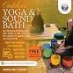 Outdoor Yoga and Sound Bath event image