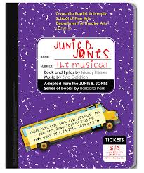 The musical jr. is based on four of those books and follows junie while she's first grade. Ouachita S Department Of Theatre Arts To Present Junie B Jones The Musical Sept 19 24