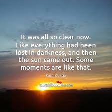 It Was All So Clear Now Like Everything Had Been Lost In Idlehearts