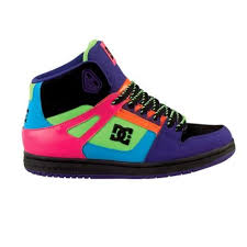 Black And Pink Womens Dc Shoes These Look Familiar Zapatos Comunicate