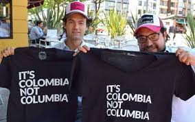 That's colombia with an 'o'. Colombia Vs Columbia A Nation Scorned In Spelling Miami Herald