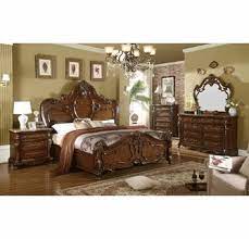 High gloss bedroom furniture trio set chest of drawers wardrobe bedside table. Dania 4 Pc King Bedroom Set Oversized By Mcferran Home Furnishings