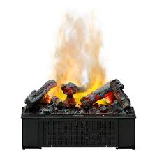 And these electric fireplace logs that don't retain heat are a wonderful accessory to complete the picture. Dimplex Opti Myst 22 Inch Electric Fireplace Deluxe Cassette Insert W Logs Dfi600l