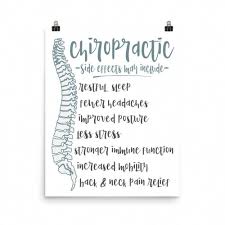Chiropractic Side Effects Poster Chiropractic Poster Chiropractic Art Chiropractic Office Chiropracticcar Chiropractic Art Chiropractic Quotes Chiropractic
