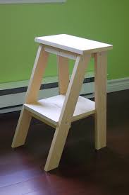 Folding wooden step ladder plans. Super Easy But A Little Tricky Ladder Table Plans Ana White