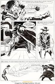 He was a former los angeles gang member who is actually a metahuman with the ability to produce fire from his body. Neal Adams Weird Western Tales 13 El Diablo Page 6 Original Art Lot 92003 Heritage Auctions