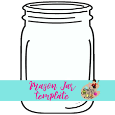 These free canning labels from garden therapy will dress up your canning jars in polka dots and plaid. Mason Jar Wooden Door Hanger Template Downloadable Kinsley S Creative Palette