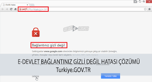 E devlet şifresi türkiye sınırları dışından alınmak isteniyor ise elçilik ve konsolosluklardan alınabilir. E Devlet Baglantiniz Gizli Degil Hatasi Cozumu 100 G4g