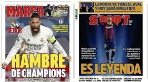 The Classification Of Real Madrid In The Champions League And The Records That Messi Continues To Break On The Cover Ruetir