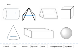 İts all free and printable. 3d Shapes Worksheet Teaching Resources